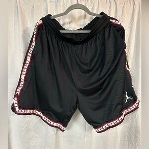Jordan Black Shorts with Logo
